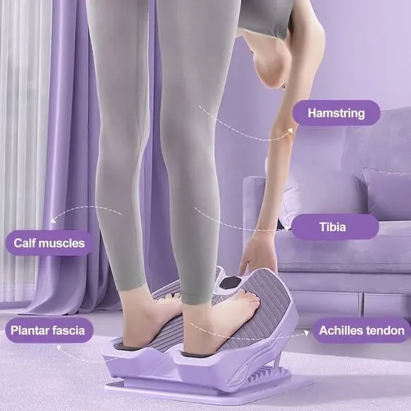 VEARAER Slant Board for Calf Stretching, 9 Levels Adjustable Incline Folding - Picture 6 of 6